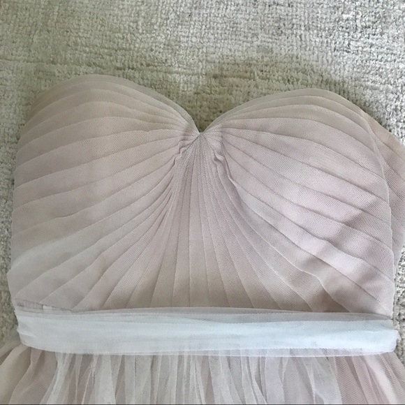 Jenny Yoo Annabelle Dress in Ivory/Nude Size 12 - Picture 4 of 8